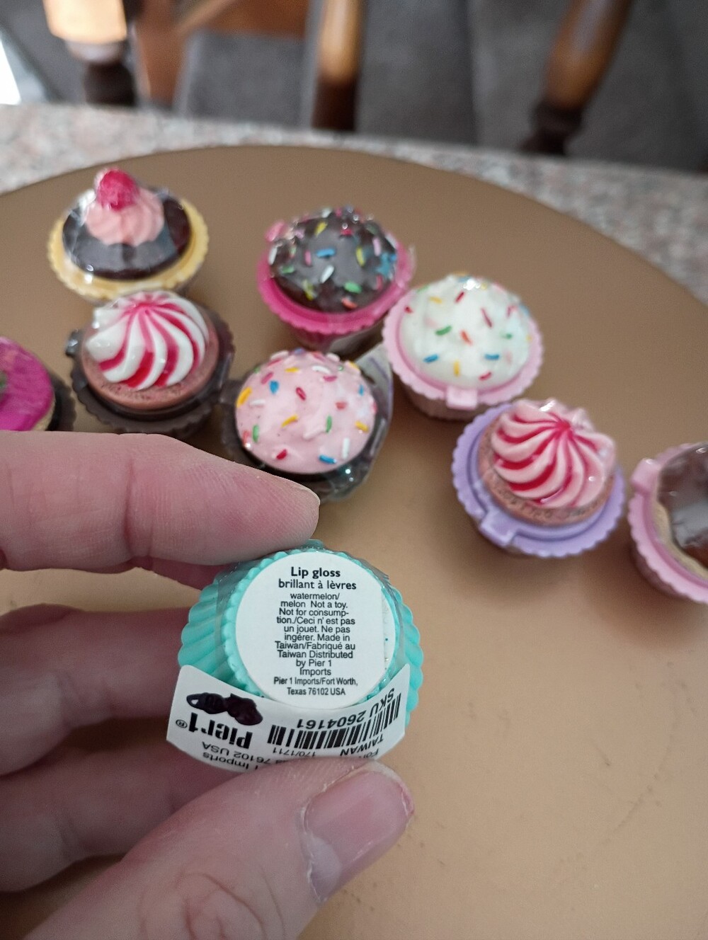 Pier 1 Cupcake Lip Gloss, Random Pull, NWT - Picture 2 of 3